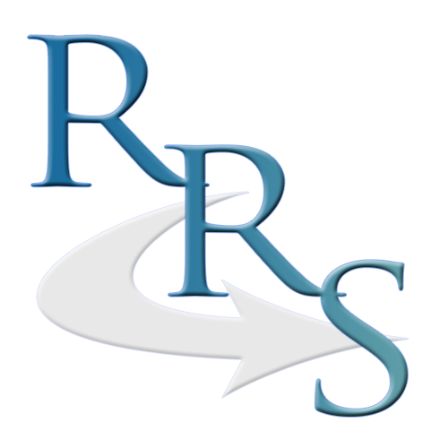 RRS Logo - The letters "R", "R", "S" and an arrow